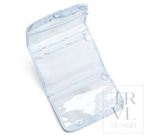 Load image into Gallery viewer, TRVL Design - Mini Rollup Hanging Bag - Pimlico Stripe Chambray