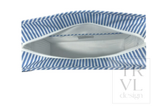 Load image into Gallery viewer, TRVL Design - Overnight Tote - Pimlico Stripe Chambray