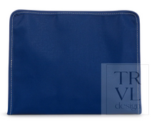 Load image into Gallery viewer, TRVL Design - Roadie Large Zip Pouch - Coated Canvas Blue Bell