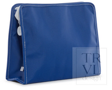 Load image into Gallery viewer, TRVL Design - Roadie Large Zip Pouch - Coated Canvas Blue Bell