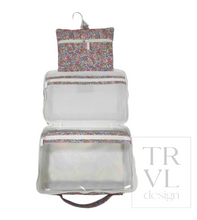 Load image into Gallery viewer, TRVL Design - Bundle Up2 Hanging Toiletry Bag- Garden Floral