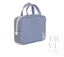 Load image into Gallery viewer, TRVL Design - Carry On - Navy Gingham