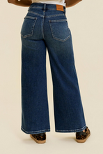 Load image into Gallery viewer, Judy Blue HW Petite Rigid Magic LUX Retro Wide - Dark Indigo