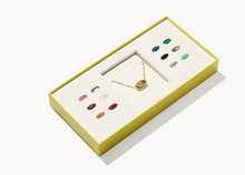 Load image into Gallery viewer, Kendra Scott Color Bar® Elisa Gold Locket Gift Set