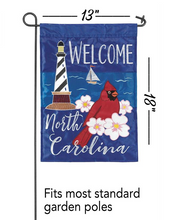 Load image into Gallery viewer, Welcome NC Garden Flag