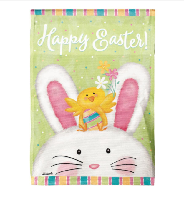 Happy Easter Garden Flag