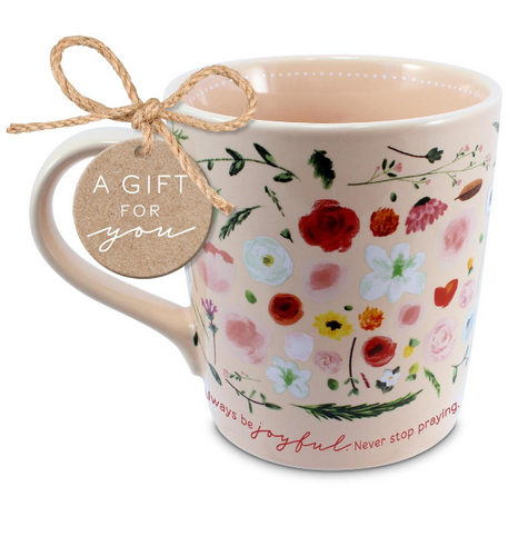 Floral Flourish Ceramic Mug