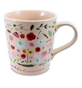 Floral Flourish Ceramic Mug