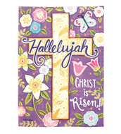 Hallelujah Christ Is Risen! Garden Flag