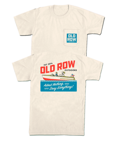 Old Row Outdoors Vintage Boat Pocket Tee