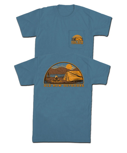 Old Row Outdoors Camping Pocket Tee