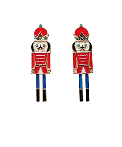 Dangle Nutcracker Earrings