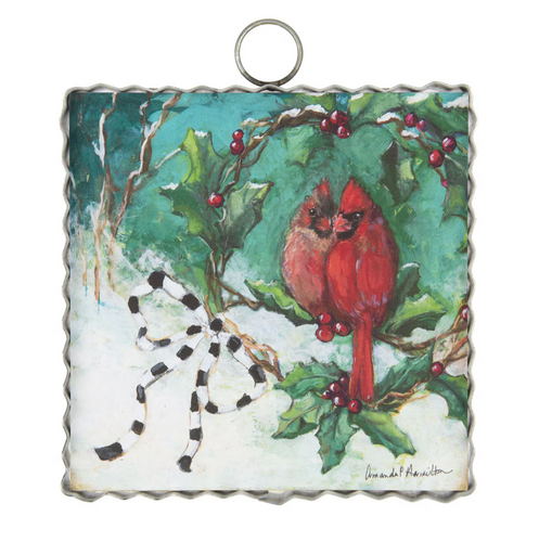 RTC Mini Gallery Charm - Cardinals Love