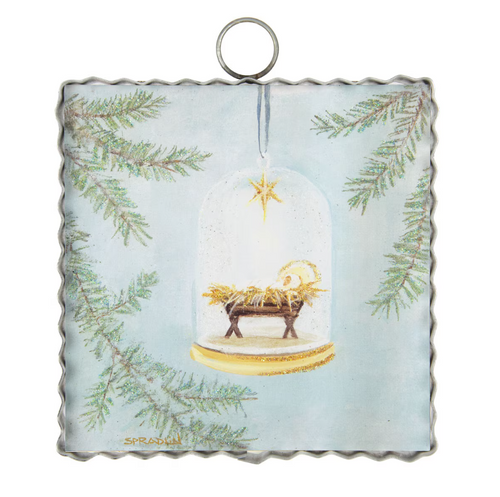 RTC Mini Gallery Charm - Baby Jesus Ornament