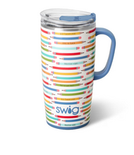 Load image into Gallery viewer, Swig Teacher Life Travel Mug (22oz)