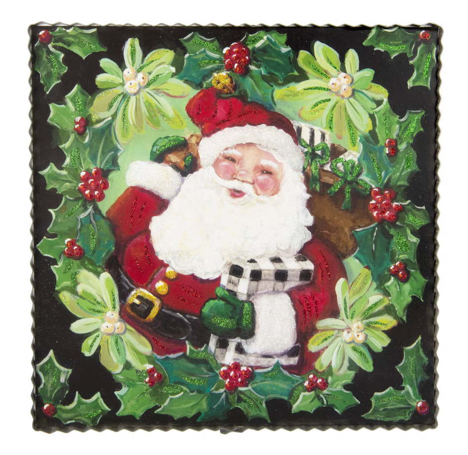 RTC Gallery Display - Holly Santa