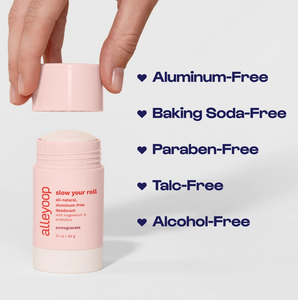 Alleyoop Slow Your Roll Natural Deodorant - Pomegranate