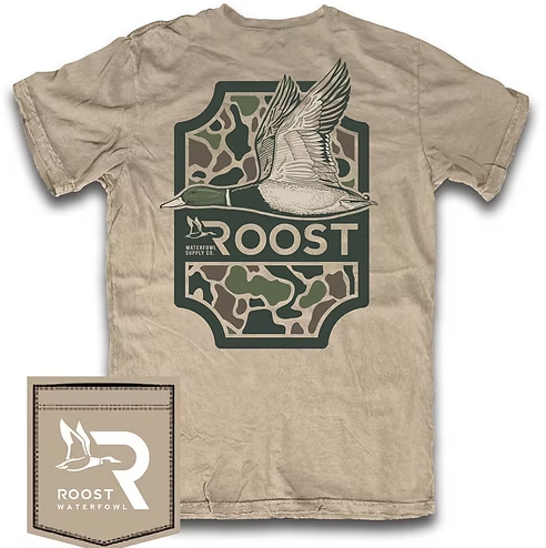 Fieldstone Roost Camo Shield Tee