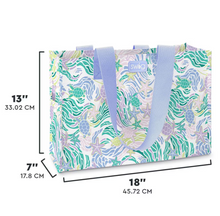 Load image into Gallery viewer, Swig Sea Swirl Large Reusable Bag