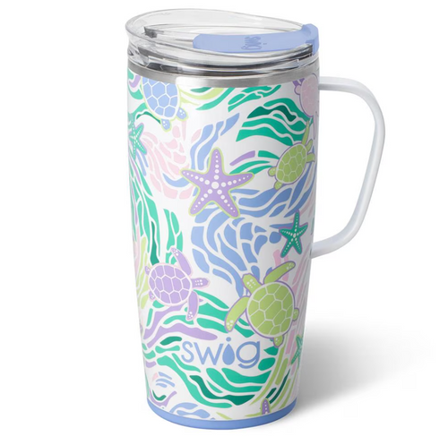 Swig Sea Swirl Travel Mug (22oz)