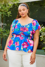 Load image into Gallery viewer, Bahama Floral Top