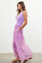 Load image into Gallery viewer, Daydream Duo Floral Dress - Lilac