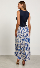 Load image into Gallery viewer, Daydream Duo Floral Dress - Blue