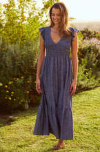 Load image into Gallery viewer, Selena Denim Midi Dress