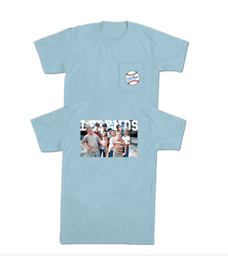 Old Row Legends Never Die Pocket Tee - The Sandlot