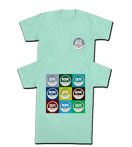 Old Row The Art of the Buzz Tee - Chalky Mint
