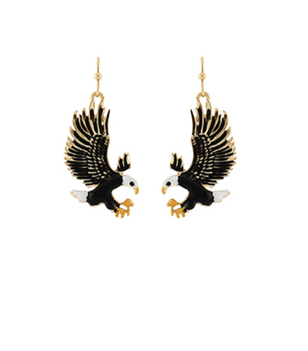 Eagle Acrylic Drop Earrings