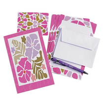 Load image into Gallery viewer, Letter Writing Stationery Set - "Live Every Moment"