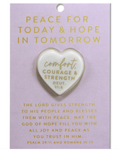 Load image into Gallery viewer, Peace For Today Love Heart Stone