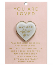 Load image into Gallery viewer, You Are Loved Love Heart Stone