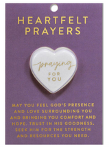 Load image into Gallery viewer, Heartfelt Prayers Love Heart Stone