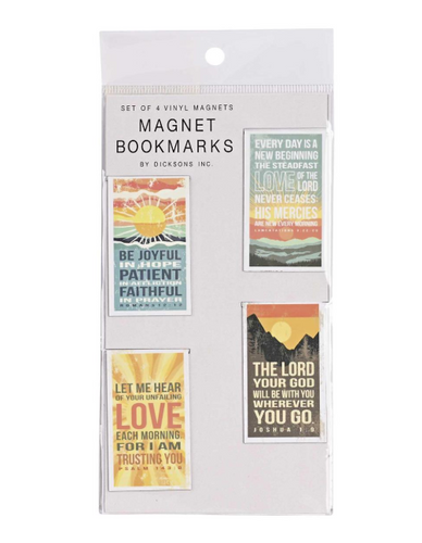 Bible Verse Magnet Bookmark Set