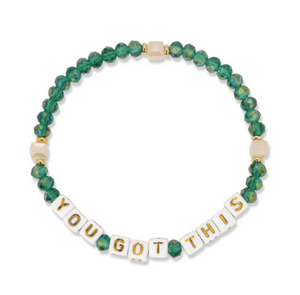 Colorful Words Children's Bracelets