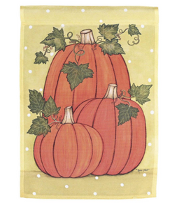 Happy Pumpkin Garden Flag