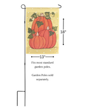 Load image into Gallery viewer, Happy Pumpkin Garden Flag