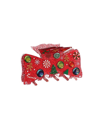 Christmas Ornaments Hair Claw Clip