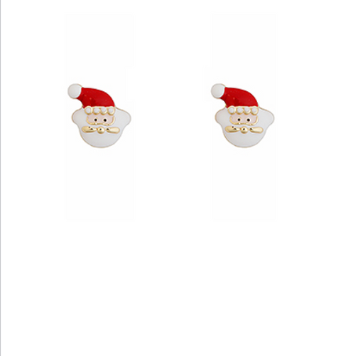 Jolly St. Nick Stud Earrings