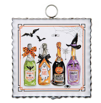 RTC Mini Gallery Charm - Spooky Wine