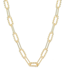 Load image into Gallery viewer, She's Spicy Mini Chain Link Necklace - Gold