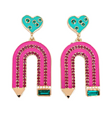 Pencil My Heart Earrings