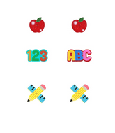 School Time Stud Earrings