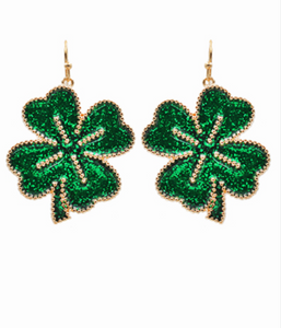 Lucky Lady Shamrock Earrings