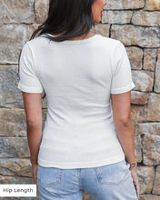 Load image into Gallery viewer, Grace &amp; Lace Short Sleeve Brami - Ivory *Hip Length*