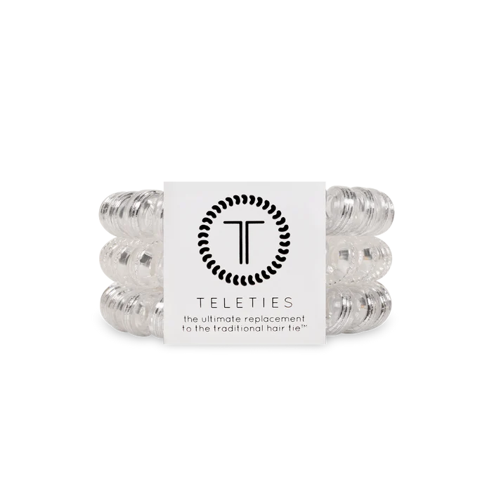 Large Teleties - Silver Slay