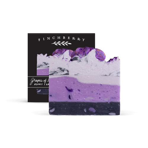 Finchberry Handcrafted Vegan Soap - Grapes of Bath
