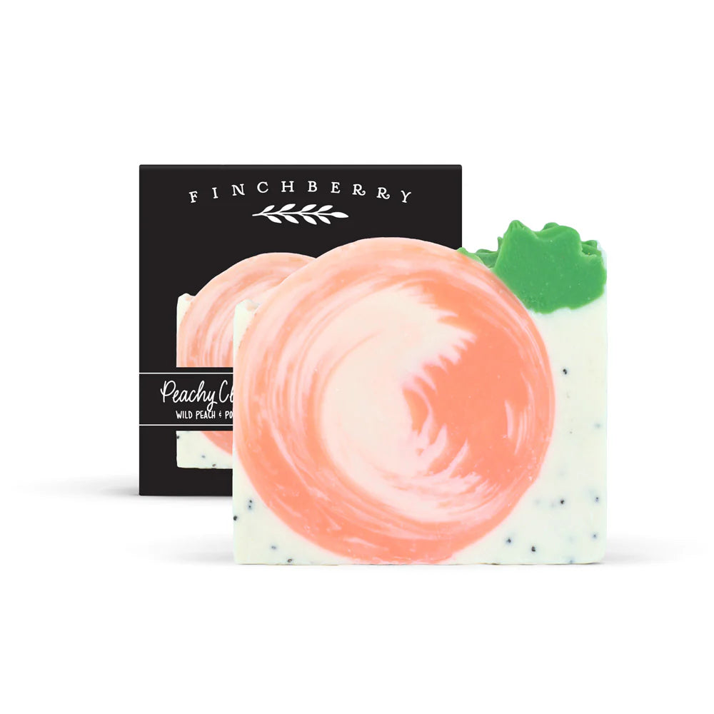 Finchberry Handcrafted Vegan Soap - Peachy Clean